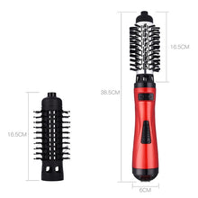 Load image into Gallery viewer, 360 Degrees Rotation Electric Hair Dryer Brush Professional Hair Blow Dryer Comb Electric Hair Curler
