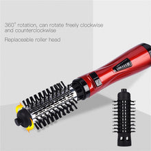 Load image into Gallery viewer, 360 Degrees Rotation Electric Hair Dryer Brush Professional Hair Blow Dryer Comb Electric Hair Curler