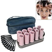 Load image into Gallery viewer, 10 PCS/Set Curling Irons Electric Roll Hair Tube Heated Roller Hair Curly Styling Stick