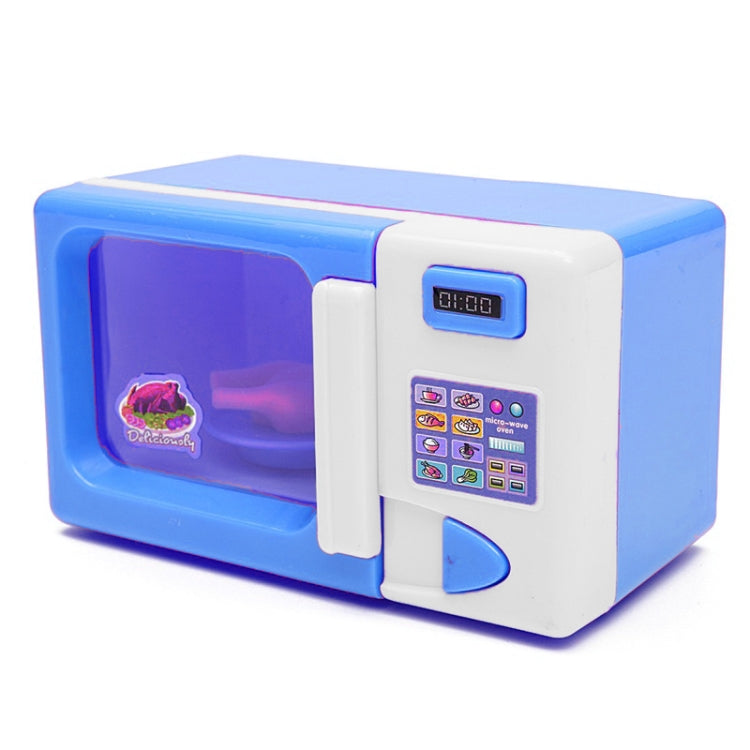 Children Mini Cute Microwave Oven Pretend Role Play Toy Educational for Kids Kitchen Toys