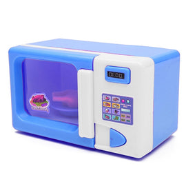 Children Mini Cute Microwave Oven Pretend Role Play Toy Educational for Kids Kitchen Toys
