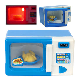 Children Mini Cute Microwave Oven Pretend Role Play Toy Educational for Kids Kitchen Toys