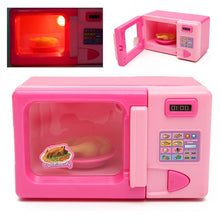 Load image into Gallery viewer, Children Mini Cute Microwave Oven Pretend Role Play Toy Educational for Kids Kitchen Toys