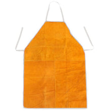Load image into Gallery viewer, Full Leather Electric Welding Apron High Temperature Fireproof Star Splash Protective Clothing, The Whole Paragraph 60×80, Entire Section 60×90, The Whole Paragraph 65×100, Three Spells 60×80, Three Spells 60×90, Three Spells 65×100