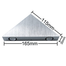 Load image into Gallery viewer, 3W Aluminum Triangle Wall Lamp Home Lighting Indoor Outdoor Decoration Light, AC 85-265V, 3W