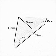 Load image into Gallery viewer, 3W Aluminum Triangle Wall Lamp Home Lighting Indoor Outdoor Decoration Light, AC 85-265V, 3W