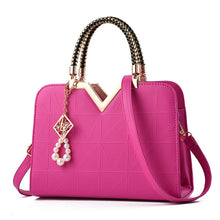 Load image into Gallery viewer, Summer Female Phone Pocket Zipper Handbags Flap Leather Shoulder Crossbody Bags