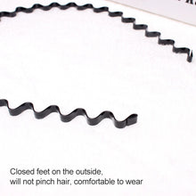 Load image into Gallery viewer, 2pcs Unisex Simple Wavy Hair Head Hoop Band Sport Headband Hair accessories