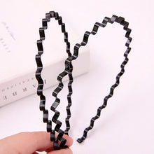 Load image into Gallery viewer, 2pcs Unisex Simple Wavy Hair Head Hoop Band Sport Headband Hair accessories