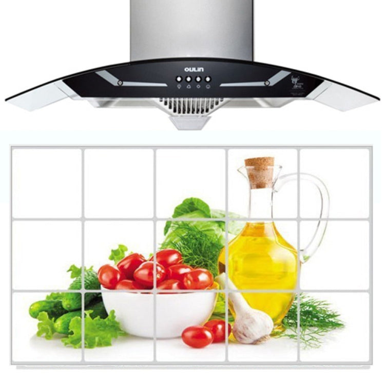 Vegetable Kitchen Stickers Oil-proof Stickers Antifouling Stickers Home Wall Stickers