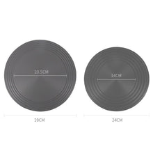 Load image into Gallery viewer, Gas Stove Heat-conducting Plate Kitchen Fast Defrosting Plate Pot Anti-burning Black Heat-conducting Plate, 24cm, 28cm