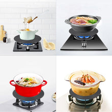 Load image into Gallery viewer, Gas Stove Heat-conducting Plate Kitchen Fast Defrosting Plate Pot Anti-burning Black Heat-conducting Plate, 24cm, 28cm