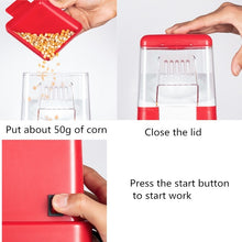 Load image into Gallery viewer, Home Childrens Popcorn Machine Mini Corn Popcorn Machine, 220V EU Plug, 110V US Plug
