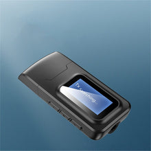 Load image into Gallery viewer, 2 in 1 Bluetooth 5.0 Adapter USB Drive-free Wireless Audio Transmitter Receiver with LCD Display