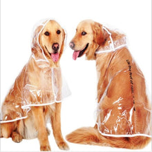 Load image into Gallery viewer, Waterproof Transparent Raincoat Clothing for Pet Dog, XS, S, M, L, XL