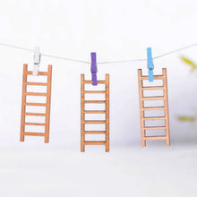 Load image into Gallery viewer, 5pcs Simulation Ladder Decoration Wooden Staircase Corridor Micro Landscape Succulent Potted DIY Decorations, Simulation Ladder Decorations