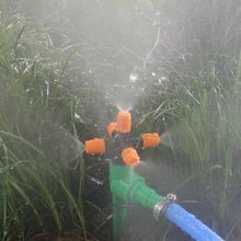 Load image into Gallery viewer, 2 PCS Cross Five Outlet Spray Nozzle Gardening Greenhouse Watering Spray, Cross Five Outlet Spray Nozzle