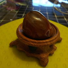 Load image into Gallery viewer, Crystal Ball Wenwan Wooden Base Ornaments