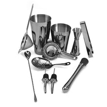Load image into Gallery viewer, 11 in 1 Cocktail Mixing Set Wine Filter Filter, Rose Gold, Gold, Silver, Black