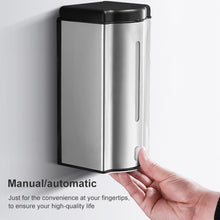 Load image into Gallery viewer, ASD-111 600ML Automatic Induction Soap Dispenser Stainless Steel Soap Dispenser, Spray, Gel