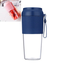 Load image into Gallery viewer, Portable Juicer Mini Electric Blender Portable Juicer, Style 2 (Pink), Style 2 (Navy Blue)