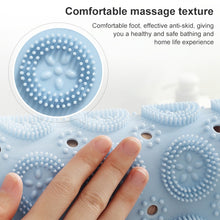 Load image into Gallery viewer, Bathroom Anti-slip Round Mat Suction Cup Massage Foot Pad