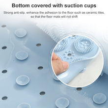 Load image into Gallery viewer, Bathroom Anti-slip Round Mat Suction Cup Massage Foot Pad