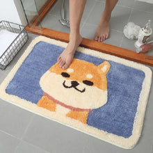 Load image into Gallery viewer, Cartoon Flocking Carpet Home Bathroom Non-slip Absorbent Pad, 45×65 cm, 50×80 cm