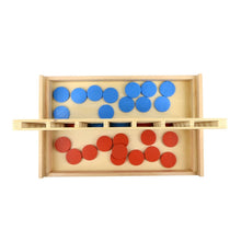 Load image into Gallery viewer, Wooden International Children Educational Toys Vertical Link Board Checkersers