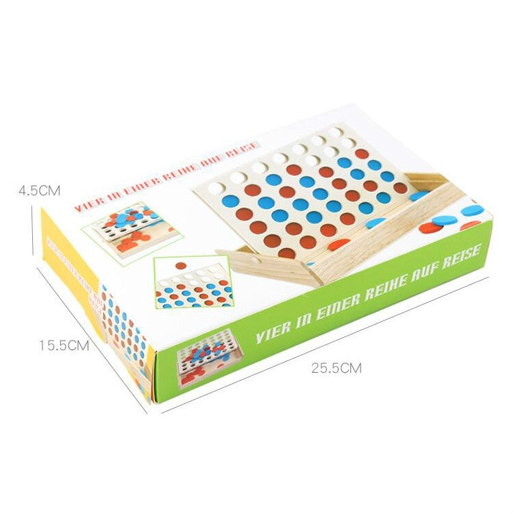 Wooden International Children Educational Toys Vertical Link Board Checkersers