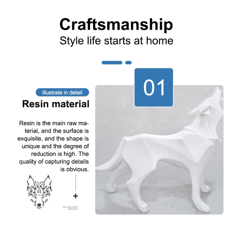 Nordic Animal Resin Handicraft Ornament