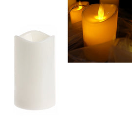 Cylindrical LED Electronic Candle Light Simulation Wedding Candlestick Candle, 15x7.5cm, 10x7.5cm, 7.5x7.5cm, 7.5x7.5cm with remote control, 10x7.5cm with remote control, 15x7.5cm with remote control