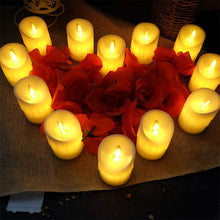 Load image into Gallery viewer, Cylindrical LED Electronic Candle Light Simulation Wedding Candlestick Candle, 15x7.5cm, 13x7.5cm, 10x7.5cm, 7.5x7.5cm, 7.5x7.5cm with remote control, 10x7.5cm with remote control, 13cm with remote control, 15x7.5cm with remote control