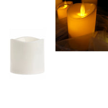 Load image into Gallery viewer, Cylindrical LED Electronic Candle Light Simulation Wedding Candlestick Candle, 15x7.5cm, 13x7.5cm, 10x7.5cm, 7.5x7.5cm, 7.5x7.5cm with remote control, 10x7.5cm with remote control, 13cm with remote control, 15x7.5cm with remote control