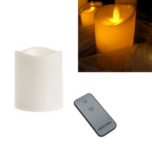Load image into Gallery viewer, Cylindrical LED Electronic Candle Light Simulation Wedding Candlestick Candle, 15x7.5cm, 13x7.5cm, 10x7.5cm, 7.5x7.5cm, 7.5x7.5cm with remote control, 10x7.5cm with remote control, 13cm with remote control, 15x7.5cm with remote control