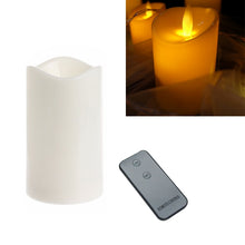 Load image into Gallery viewer, Cylindrical LED Electronic Candle Light Simulation Wedding Candlestick Candle, 15x7.5cm, 13x7.5cm, 10x7.5cm, 7.5x7.5cm, 7.5x7.5cm with remote control, 10x7.5cm with remote control, 13cm with remote control, 15x7.5cm with remote control