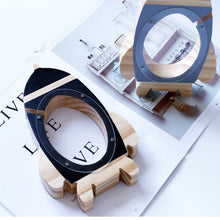 Load image into Gallery viewer, Nordic Wood Rocket Money Box Toys Living Room Decoration Piggy Bank