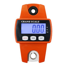 Load image into Gallery viewer, 300kg x 100g Portable LCD Digital Stainless Steel Hook Mini Electronic Hook Scale, 300kg x 100g