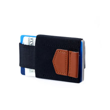 Load image into Gallery viewer, Elastic Card Holder Men and Women Leather Credit Card Holder