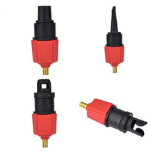 Load image into Gallery viewer, Surfing Paddle Board Rubber Boat Inflatable Bed Air Valve Adapter Car Air Pump Adapter, Air Pump Adapter(Red), Air Pump Adapter(Blue)