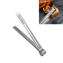 Load image into Gallery viewer, Stainless Steel Food Clip Bread Barbecue Clip Steak Buffet Clip, Size:9 inches, 9 inches, 12 inches