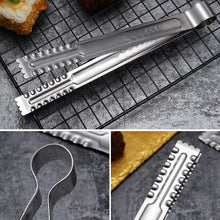 Load image into Gallery viewer, Stainless Steel Food Clip Bread Barbecue Clip Steak Buffet Clip, Size:9 inches, 9 inches, 12 inches
