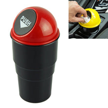 Load image into Gallery viewer, Universal Car Trash Bin Car Garbage Can Rubbish Dust Case Holder Bin Automobile Storage Bucket, Red, Yellow, Dark Gray, Blue, Black