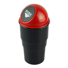 Load image into Gallery viewer, Universal Car Trash Bin Car Garbage Can Rubbish Dust Case Holder Bin Automobile Storage Bucket, Red, Yellow, Dark Gray, Blue, Black
