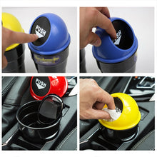 Load image into Gallery viewer, Universal Car Trash Bin Car Garbage Can Rubbish Dust Case Holder Bin Automobile Storage Bucket, Red, Yellow, Dark Gray, Blue, Black