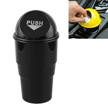 Load image into Gallery viewer, Universal Car Trash Bin Car Garbage Can Rubbish Dust Case Holder Bin Automobile Storage Bucket, Red, Yellow, Dark Gray, Blue, Black