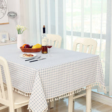 Load image into Gallery viewer, Cloth Cotton Dining Tablecloth Decoration Cloth, 60x90cm, 100x140cm, 140x140cm, 140x180cm, 140x200cm, 140x220cm, 70x70cm