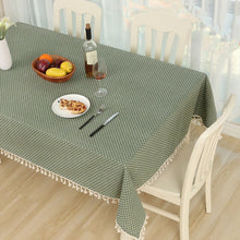 Load image into Gallery viewer, Cloth Cotton Dining Tablecloth Decoration Cloth, 110x140cm, 90x90cm, 120x160cm, 120x120cm
