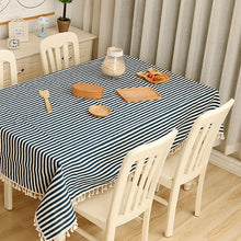 Load image into Gallery viewer, Cloth Cotton Dining Tablecloth Decoration Cloth, 110x140cm, 90x90cm, 120x160cm, 120x120cm