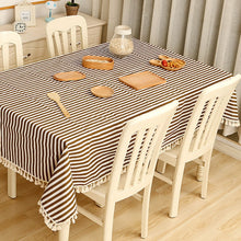 Load image into Gallery viewer, Cloth Cotton Dining Tablecloth Decoration Cloth, 110x140cm, 90x90cm, 120x160cm, 120x120cm
